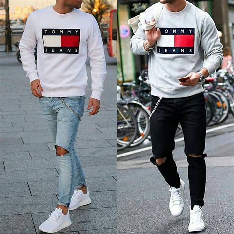 streetwear tommy hilfiger outfits men.